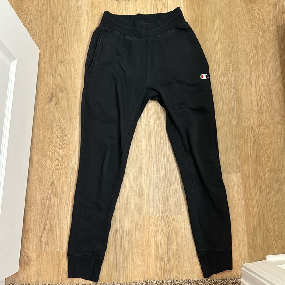 Champion reverse weave Black sweatpants